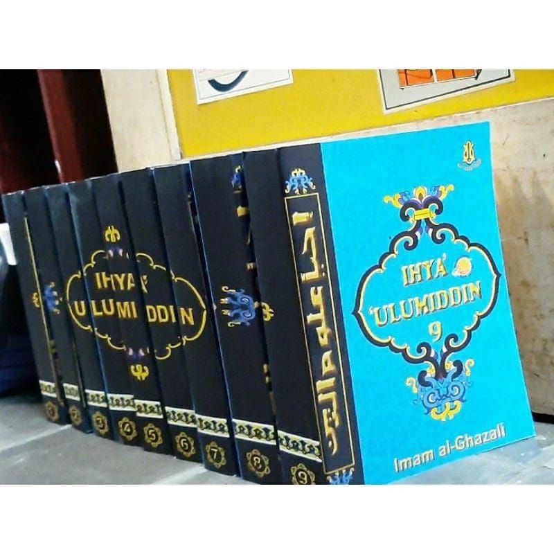 TERJEMAH KITAB IHYA ULUMUDDIN LENGKAP  SOFTCOVER JILID 1-9 BY IMAM AL GHAZALI