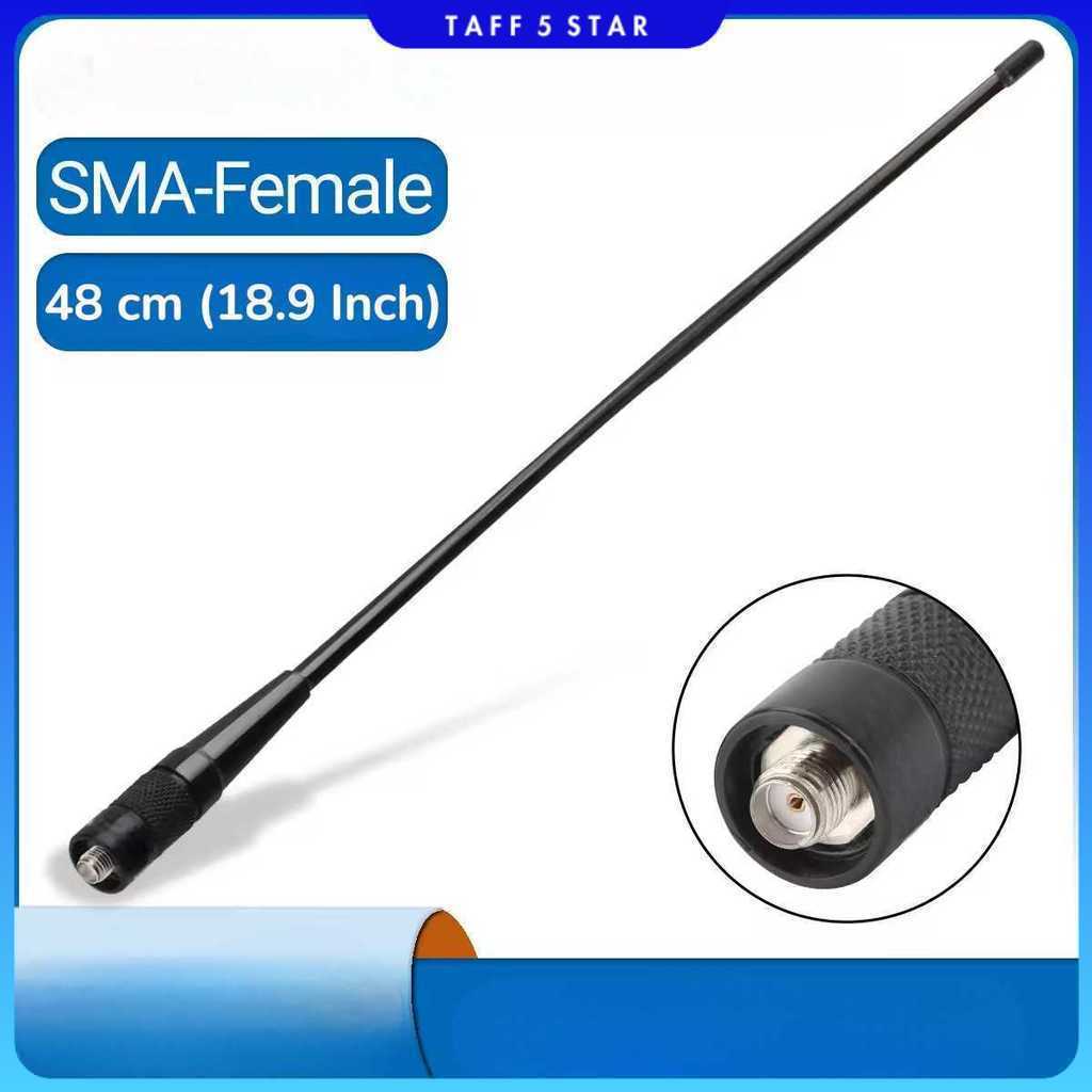 ABBREE Antena HT Walkie Talkie Radio Dual Band SMA-Female 174/470MHz - ABB48