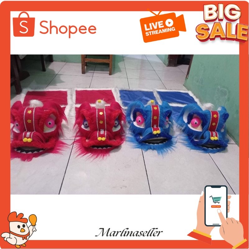 [ BISA COD ] BARONGSAI ANAK TERBARU 2024 ANTI COPOT / barongsai anak / mainan anak / mainan unik / m