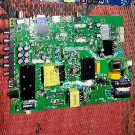 MB - MAINBOARD - MOTHERBOARD - MOBO - MICOM - MODUL - MESIN TV LED POLYTRON PLD32B8951B - PLD32B8951
