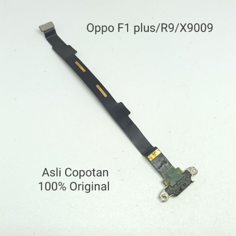 OPPO F1 PLUS R9 X9009 FLEXIBLE BOARD FLEXIBEL UI KONEKTOR CAS CHARGE PENGHUBUNG KE MESIN