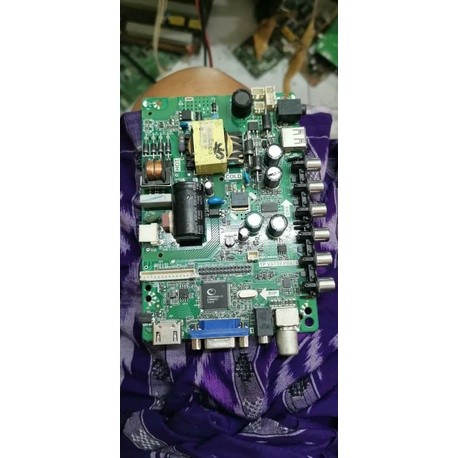 Mb - Mainboard - Motherboard - Mobo - Micom - Modul - Mesin Tv LED Akari LE-32M88 - LE-32K88 - LE-32