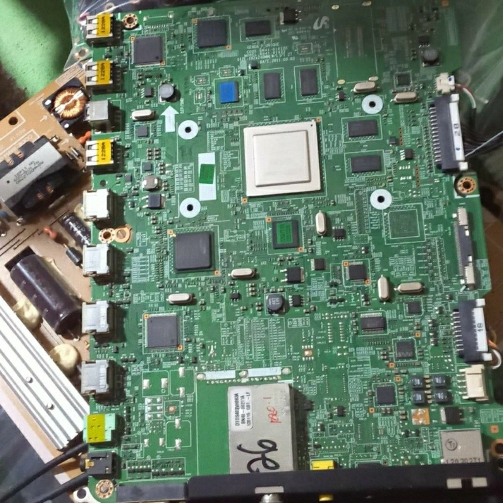 Mb - Mainboard - Motherboard - Mesin Tv Samsung UA 46D7000
