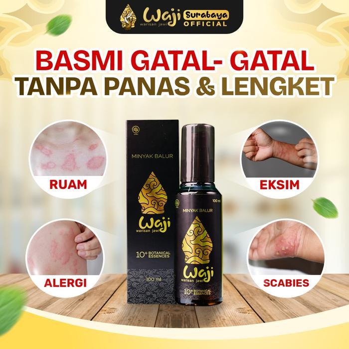 Minyak Waji - Minyak balur tubuh anti lengke tmengatsi gatal gatal