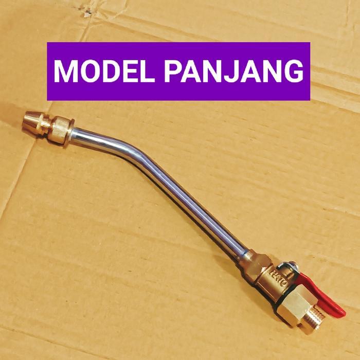 kran stik cuci steam AC jet cleaner selang lakoni LAGUNA semprotan air - KRAN KUNINGAN