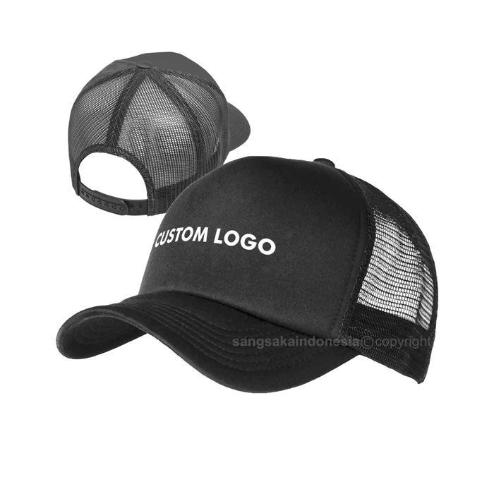 TOPI TRUCKER CUSTOM - CUSTOM LOGO SENDIRI