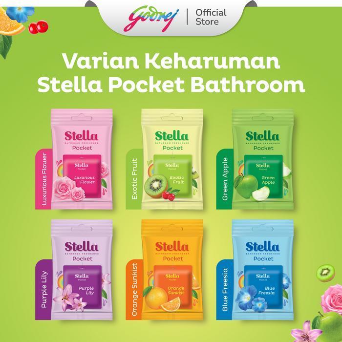 STELLA BATHROOM FRESHENER POCKET / STELLA POCKET DOUBLE ACTION 10 GR