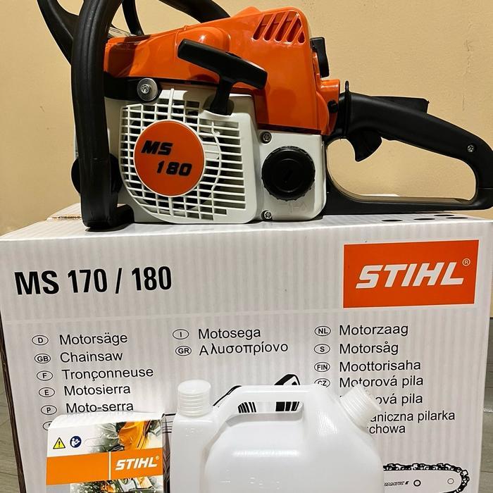 PROMO MENARIK CHAINSAW / SENSO MS180/170 STIHL ORIGINAL 16 INCH SIAP PAKAI READY STOCK