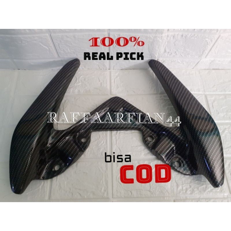 Behel variasi tanduk NMAX old lama CARBON PRINTING Behel tanduk nmax old carbon printing behel tandu