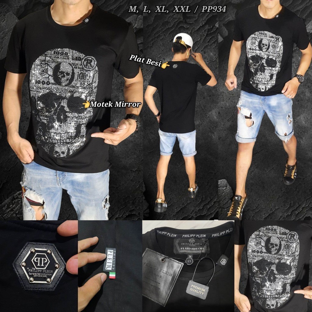 kaos unisex kaos pria kaos PP Mirror import high quality Realpict100  bahan kaos tshirt super halus 
