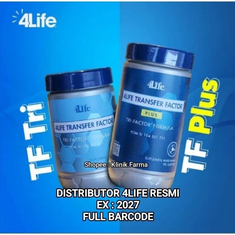4Life Transfer Factor  Transfer Factor Formula - Tri Factor Formula Asli suplemen kesehatan