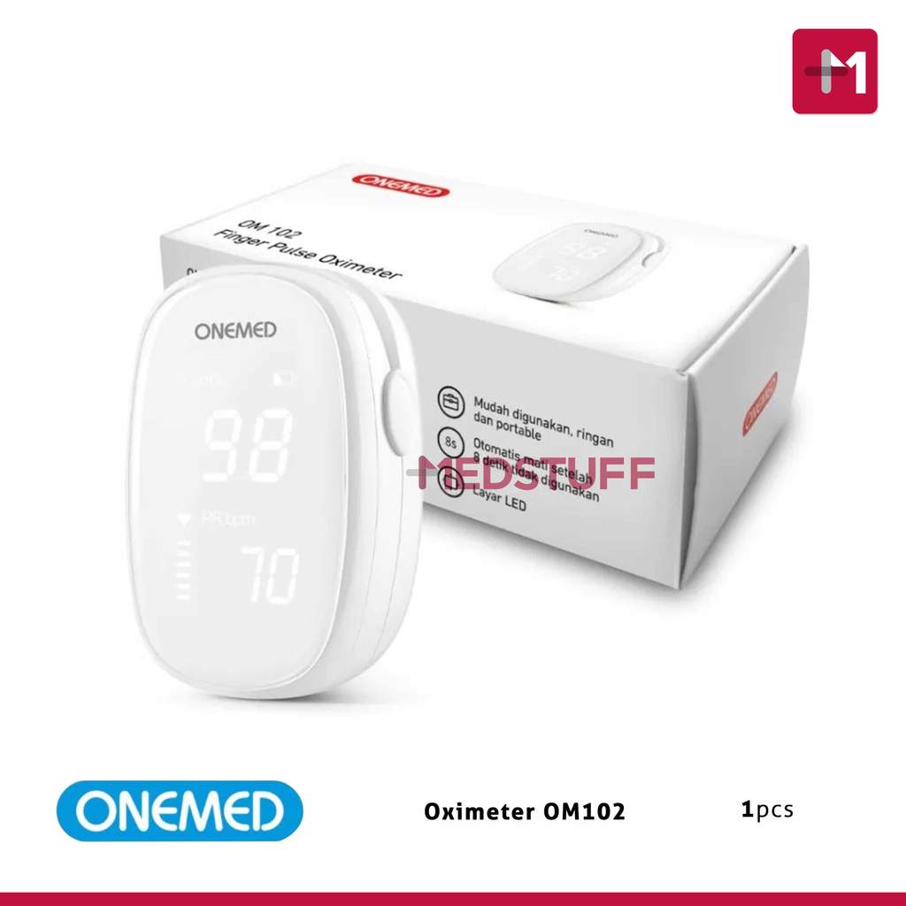 Fingertip Pulse Oximeter Onemed Oxymeter Onemed Oksimeter Onemed