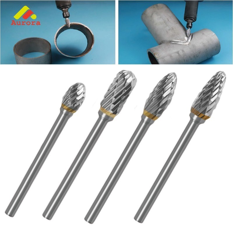 Mata Bor Tuner Panjang 3x6x100mm (10CM) untuk Porting dan Alat Cuner pada Perbaikan Mesin Long Cunne