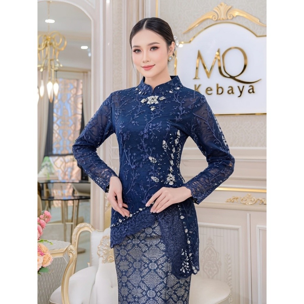Hore Kebaya belah Alma | Setelan kebaya rok songket | atasan kebaya | kebaya pesta | kebaya modern |