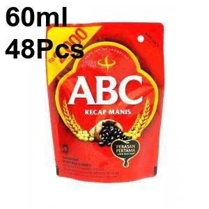 Kecap Abc Reffil Pouch 60Ml / 1 Dus / 48