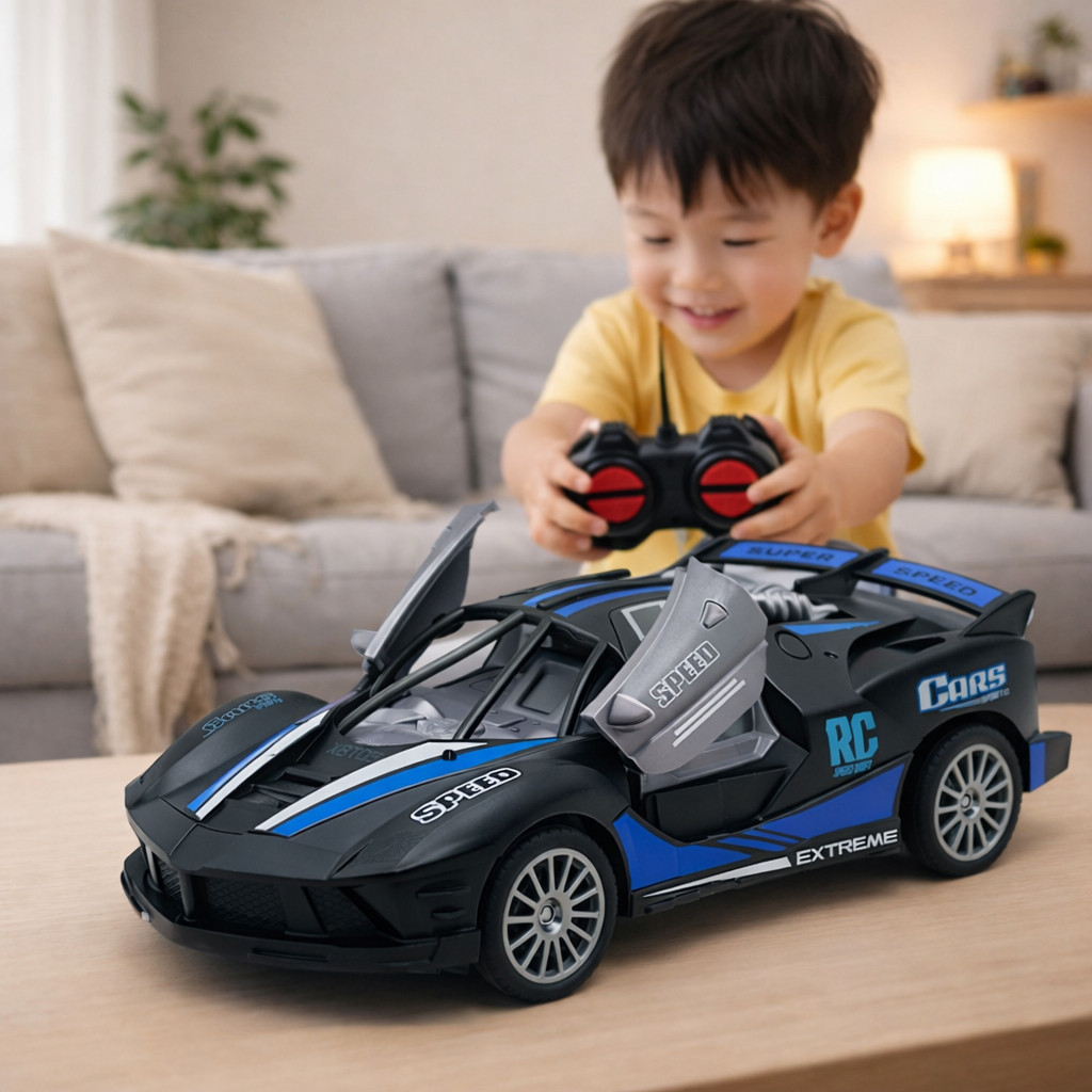 Mainan Mobil Extreme Sport Remote Control Sedan Racing Speed 4 Channel RC Car Express