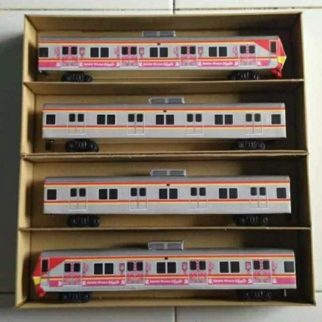Miniatur KRL - miniatur kereta KRL set