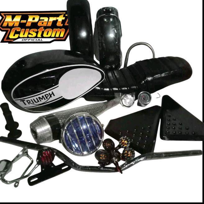Paket Tangki Motor PAKET JAPSTYLE LENGKAP PNP TIGER MEGAPRO THUNDER GL CB SCORPIO Motorcycle