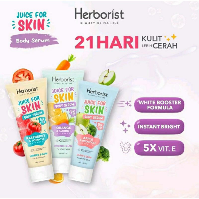 HERBORIST BODY SERUM 180ML - BODY SERUM HERBORIST 180ML