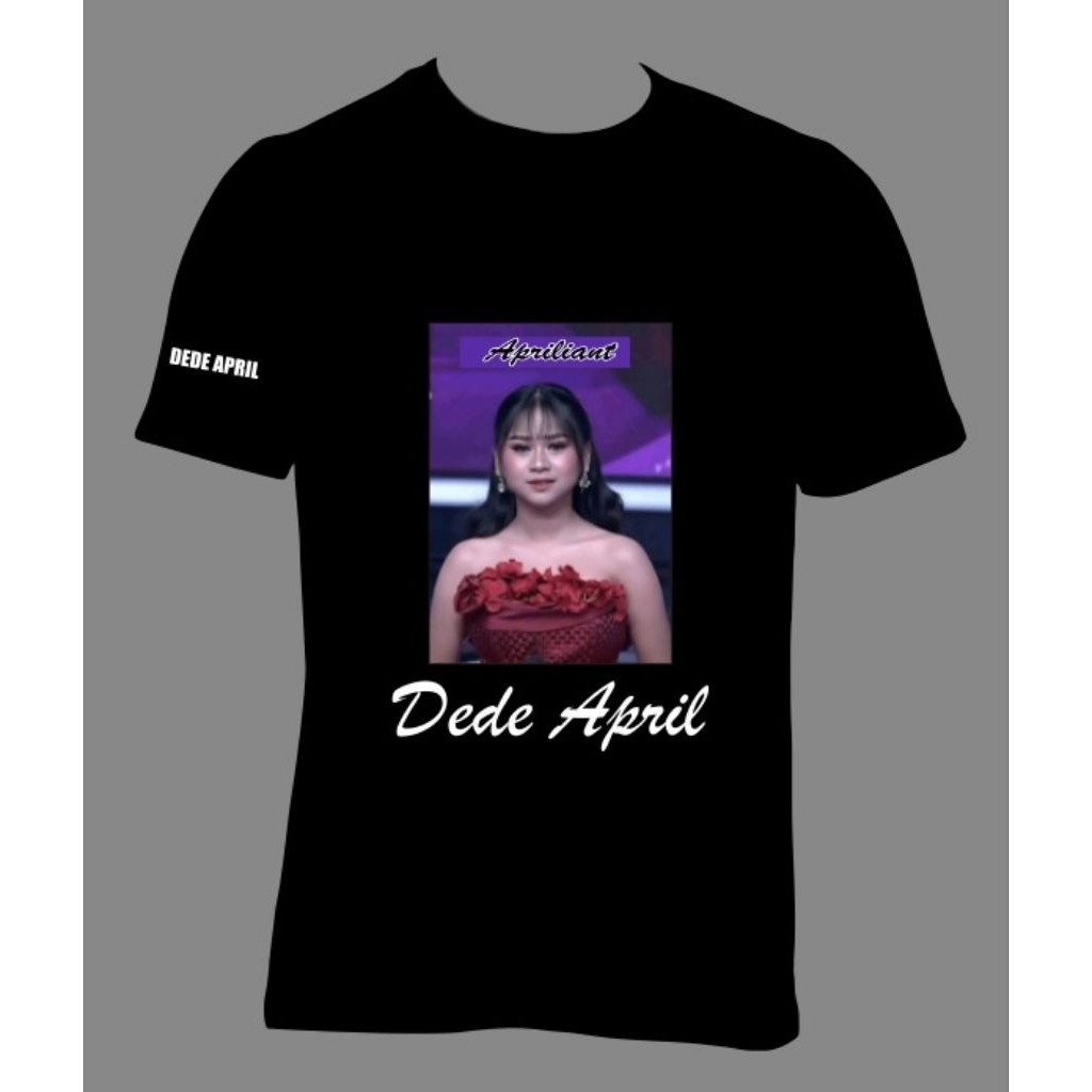 Kaos Dede April Dangdut Academy Indosiar DA7