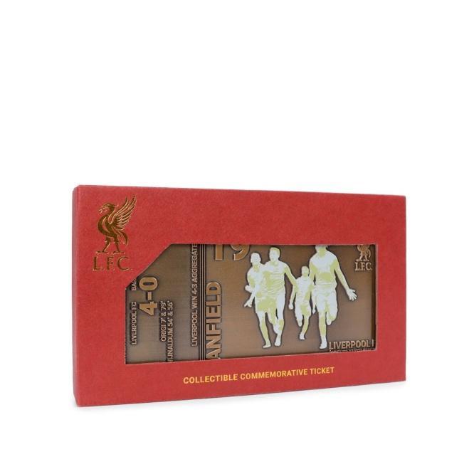 Liverpool FC 4 - 0 Barcelona Ticket - Official LFC Accessories Collectible Tiket - OS