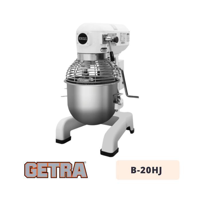 GETRA B-20HJ / B20 HJ Planetary Mixer 20 Liter Pengaduk Adonan Kue Roti Garansi 1 Tahun - GETRA