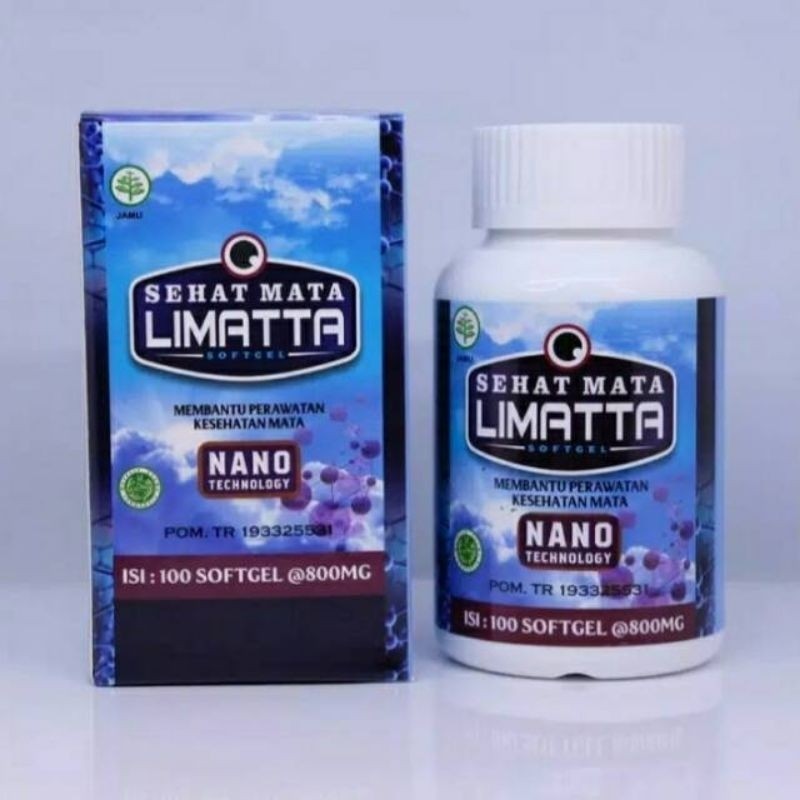 LIMATTA SOFTGEL WALATRA ORIGINAL OBAT HERBAL SEHAT MATA LIMATTA SOFGEL RABUN  MINUS herbal