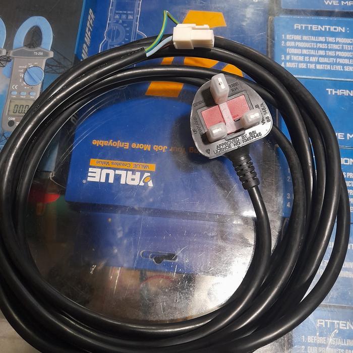 kabel colok kulkas kaki 3 kabel power panjang 4 meter 10 amper BERKUWALITAS...