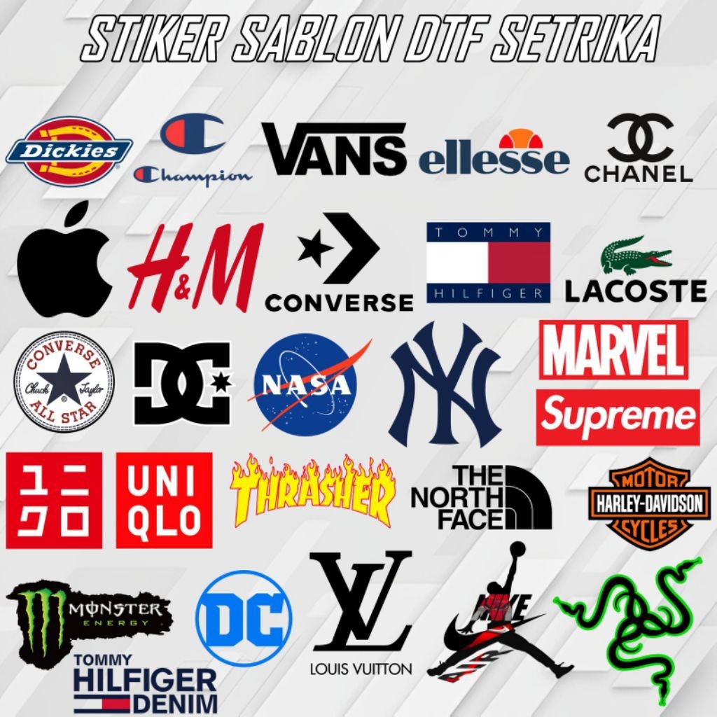 Logo DTF Striker Setrika Sablon DTF Sablon Setrika