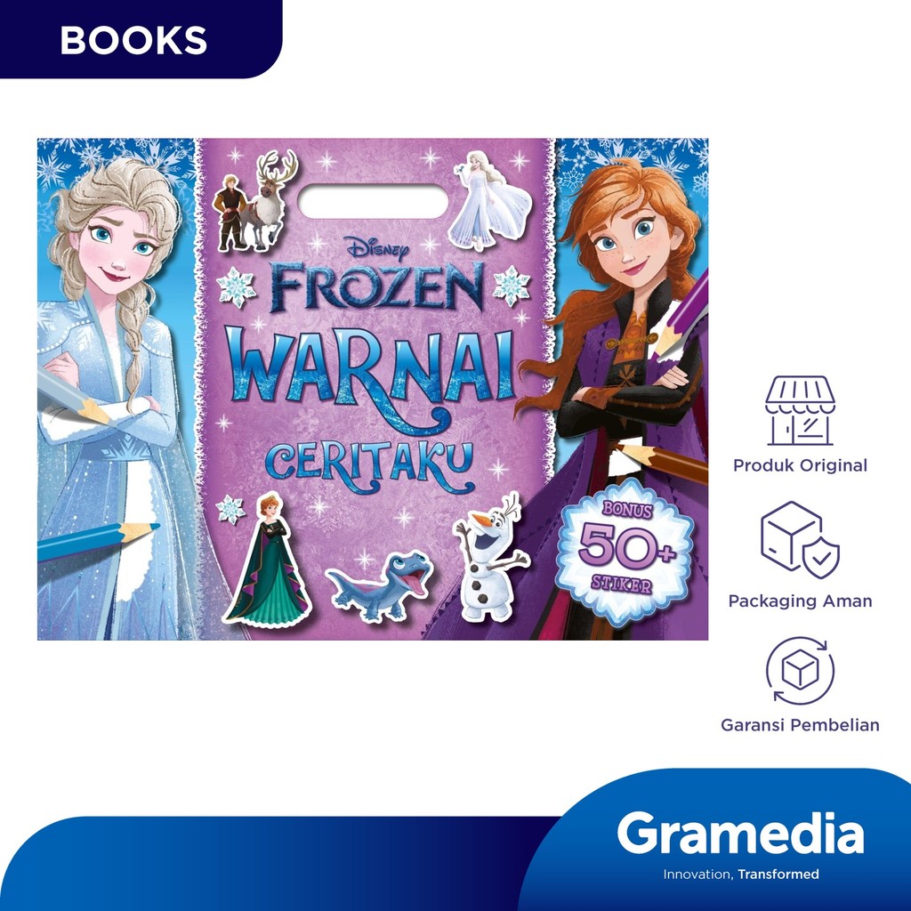 Frozen - Warnai Ceritaku (Igloo Books)