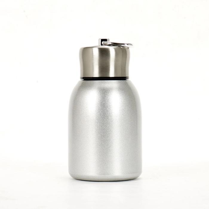 Tumbler Kopi Stainless 280ML Mini Insulation Bottle - Silver