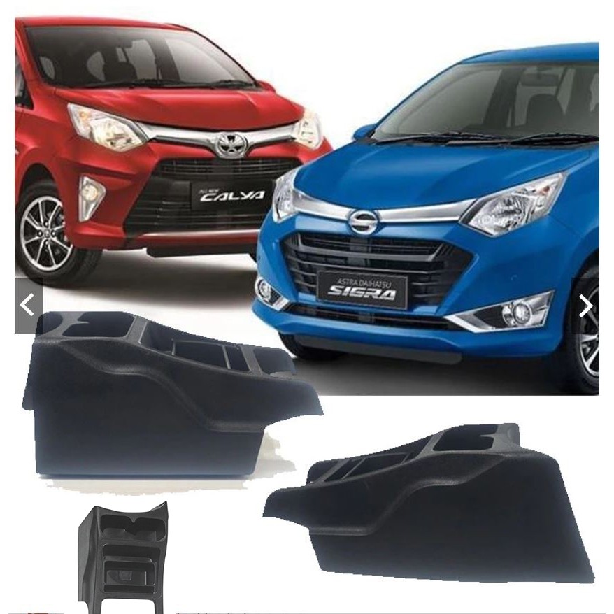 ( angkasakulon01 ) Console Box Calya Sigra Consolbox Tengah Mobil Konsol Box Universal