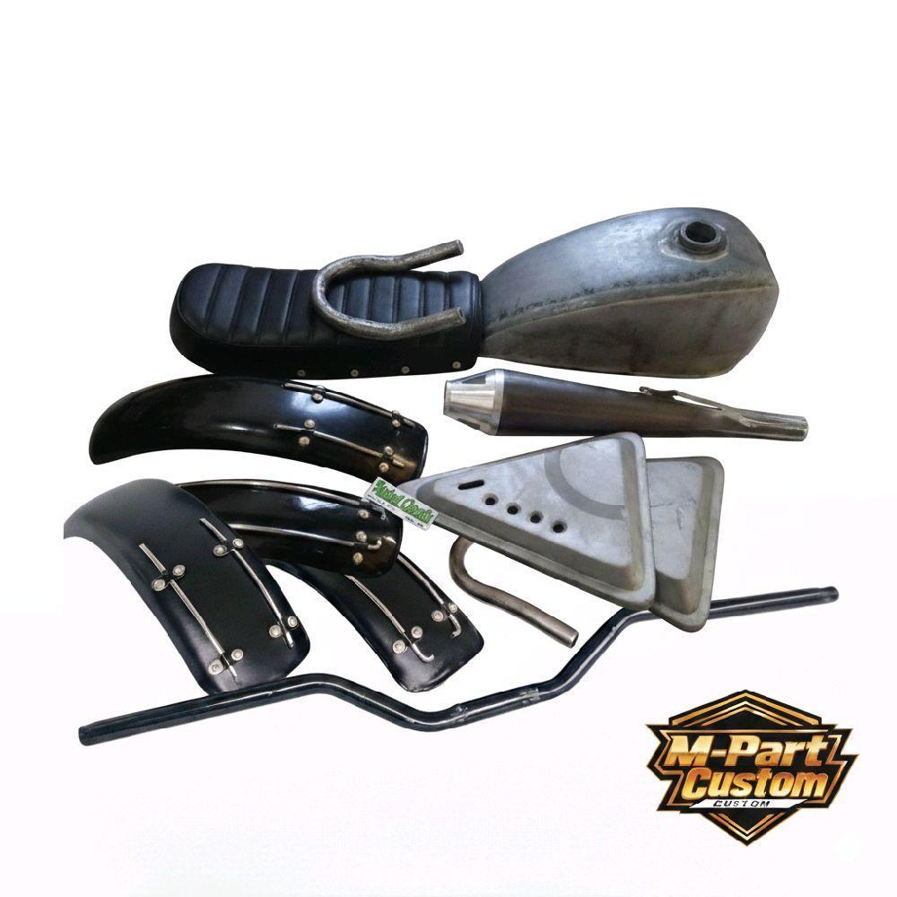 Motor [GM] paket JAPSTYLE motor custom plus lampu lampu MOTOR CUSTOM Tangki motor murah