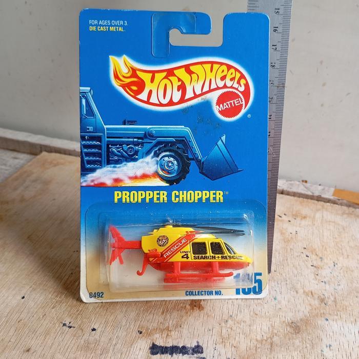 hot wheels propper Chopper helikopter 2ND