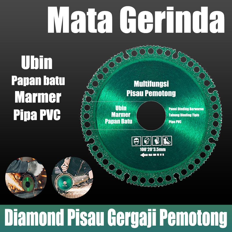 Kayu Gerinda Keramik Pisau Gergaji Pemotong Pisau Gergaji Pemotong Multifungsi 6 In 1 Mata Gergaji