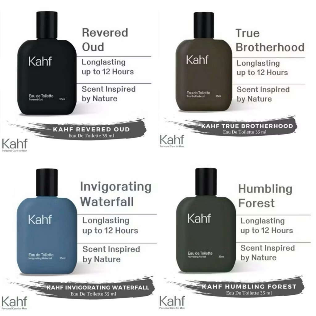 kahf edt parfum pria tahan lama parfum cowok maskulin parfum kahf original edt 35ml