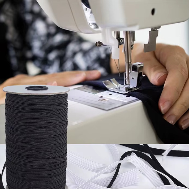 Karet Elastis / Karet Tali Elastis  Kolor / Celana 8mm| Karet Baby 8mm x 1meter