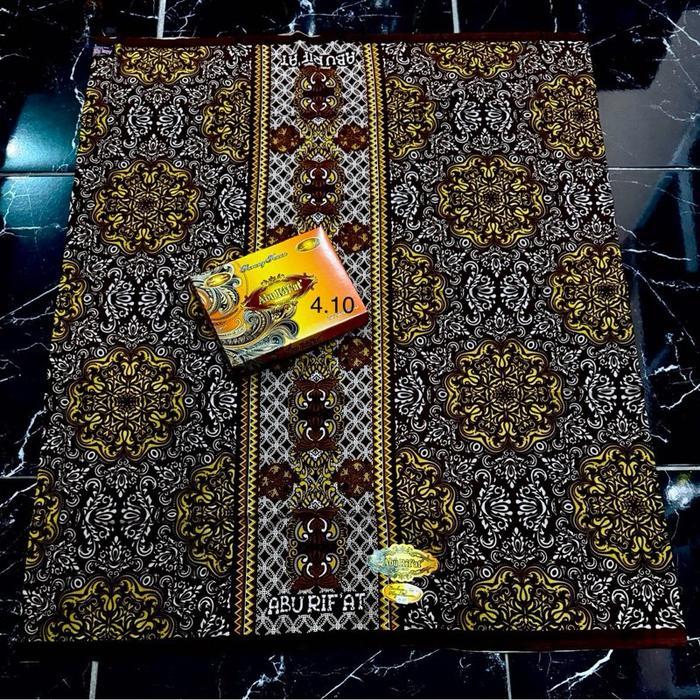 Sarung ABU RIFAT KEMBANG BATIK - 4 Batik
