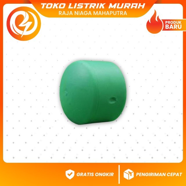 Dop 3/4” PPR Wavin Original – Tutup Pipa Air Panas Dingin Kuat & Tahan Lama