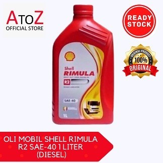 OLI SHELL RIMULA R2 SAE-40 1L OLI MESIN MOBIL DIESEL SHELL RIMULA