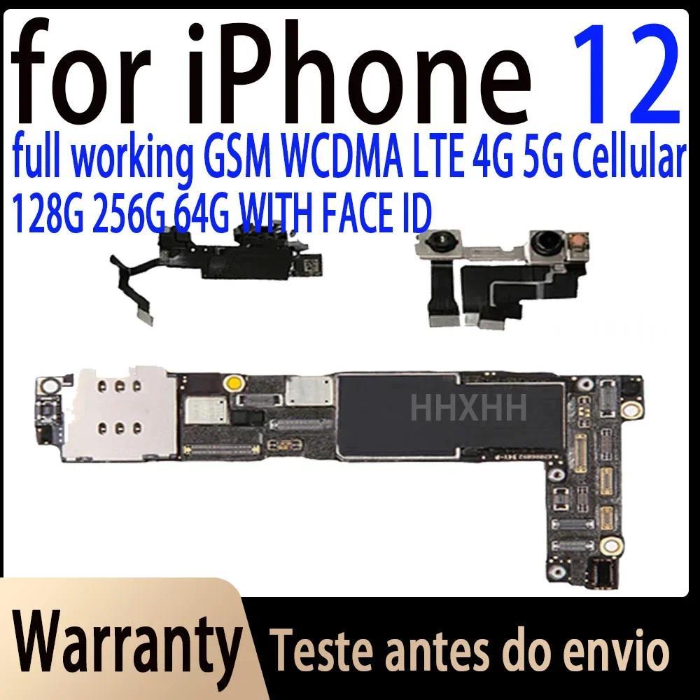 Free iCloud Motherboard For iPhone 12 Logic Main Board Full ips IOS System Clean iCloud for iphone 1