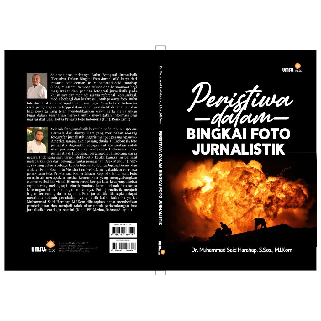 Buku Peristiwa dalam bingkai foto jurnalistik