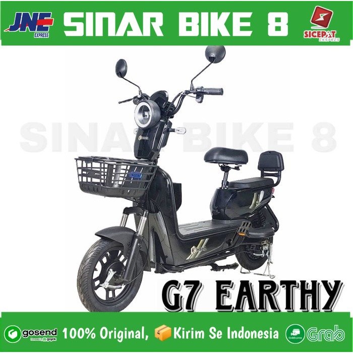 Sepeda Listrik HAHA G7 EARTHY Electric E Bike