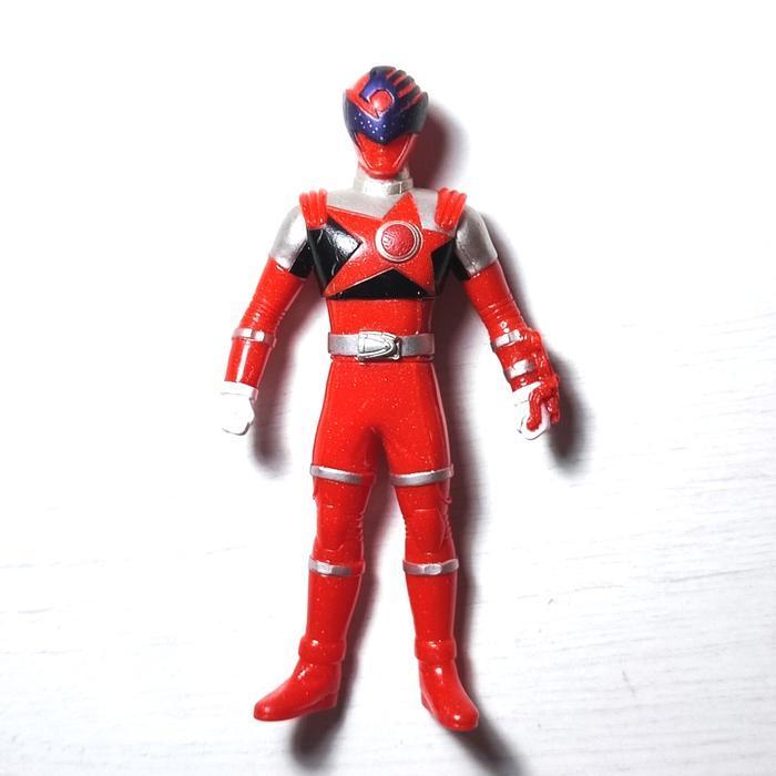 SHS BANDAI SUPER SENTAI KYURANGER SHISHI RED  ORI