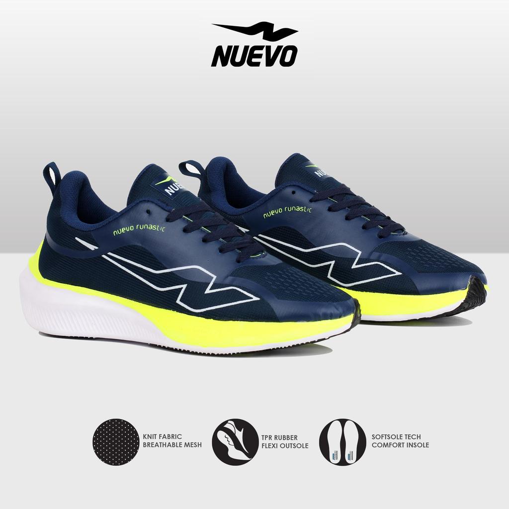 NUEVO Runastic Navy Light Green | Sepatu Running Pria | Sepatu Olahraga | Sepatu Sneakers Casual pro