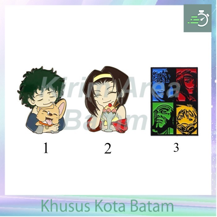 pin 5 cm cowboy bebop