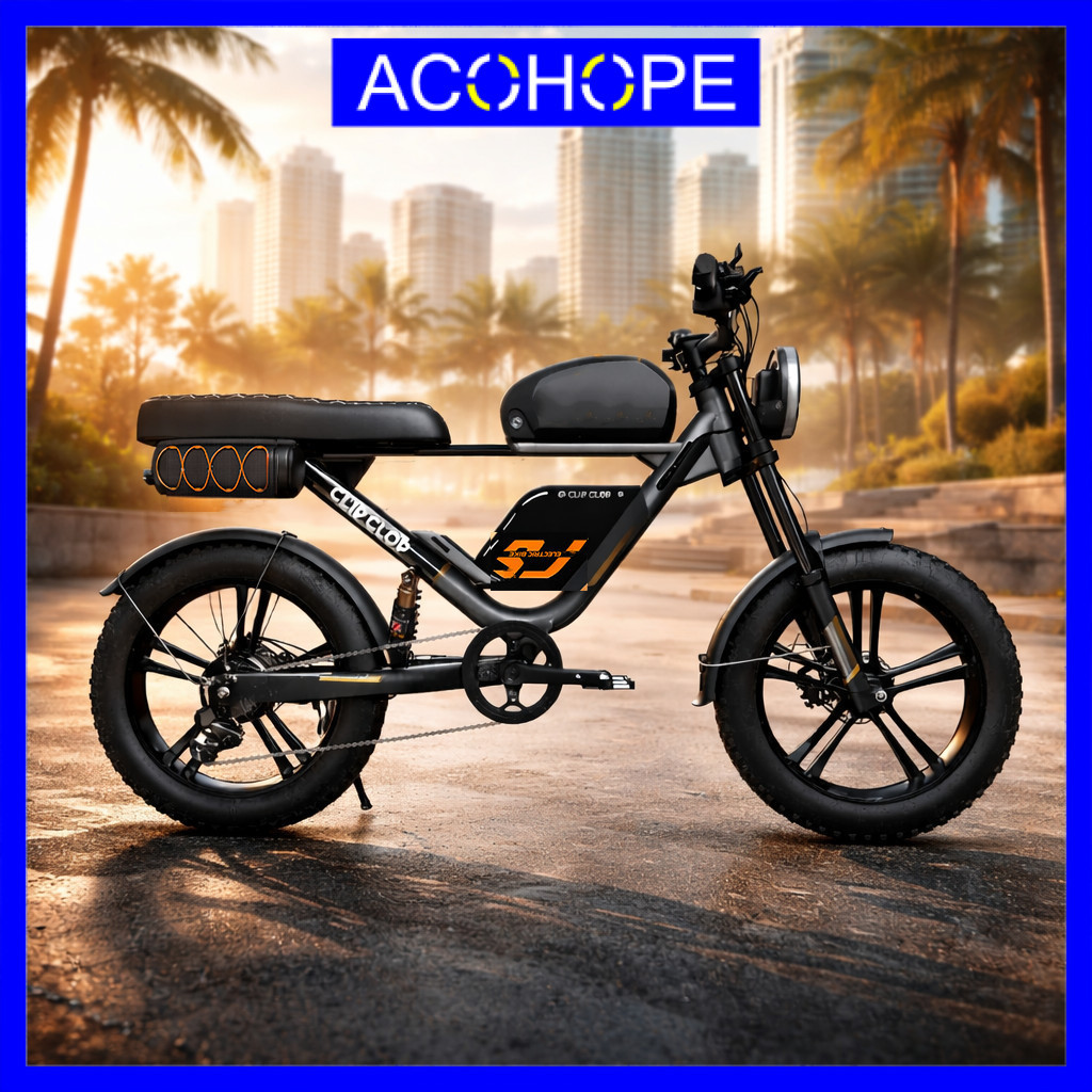 Acohope Sepeda Listrik Fat Bike 20 Inch Brushless Motor 18.2Ah 750W - L2