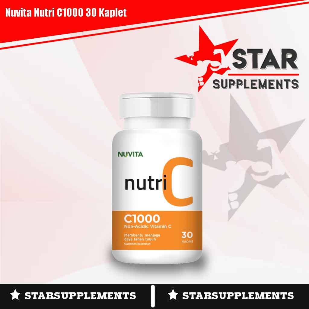 Nuvita NUTRI C1000 30 Kaplet / Vitamin C 1000mg