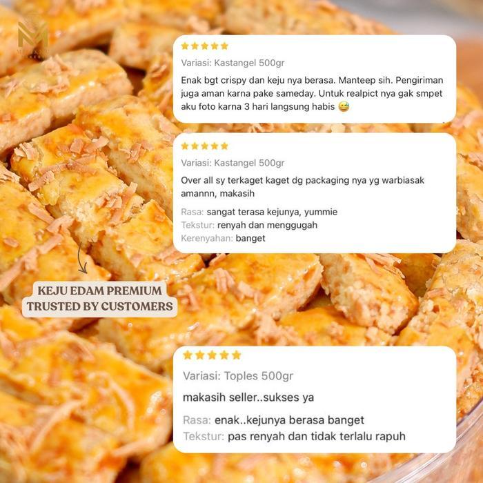 Kastengel Keju Edam Wisman Premium - Kastangel 250 Terlaris