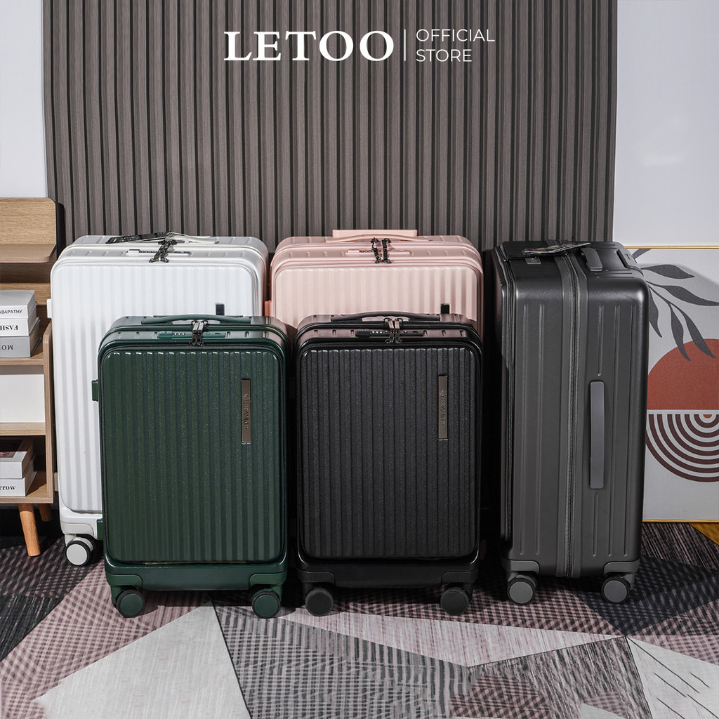 Letoo Koper Laptop Bukaan Depan Sleting Size Kabin & Bagasi Laptop 008